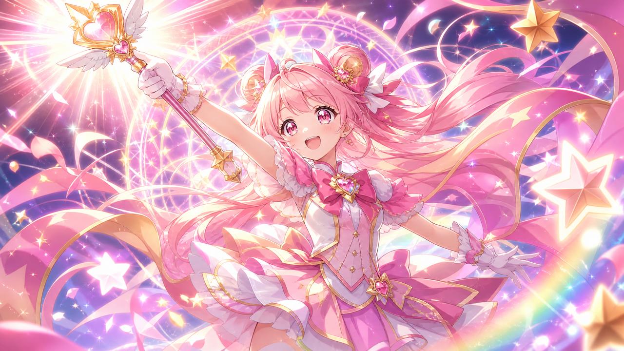 青春短片动漫-魔法少女动漫教程